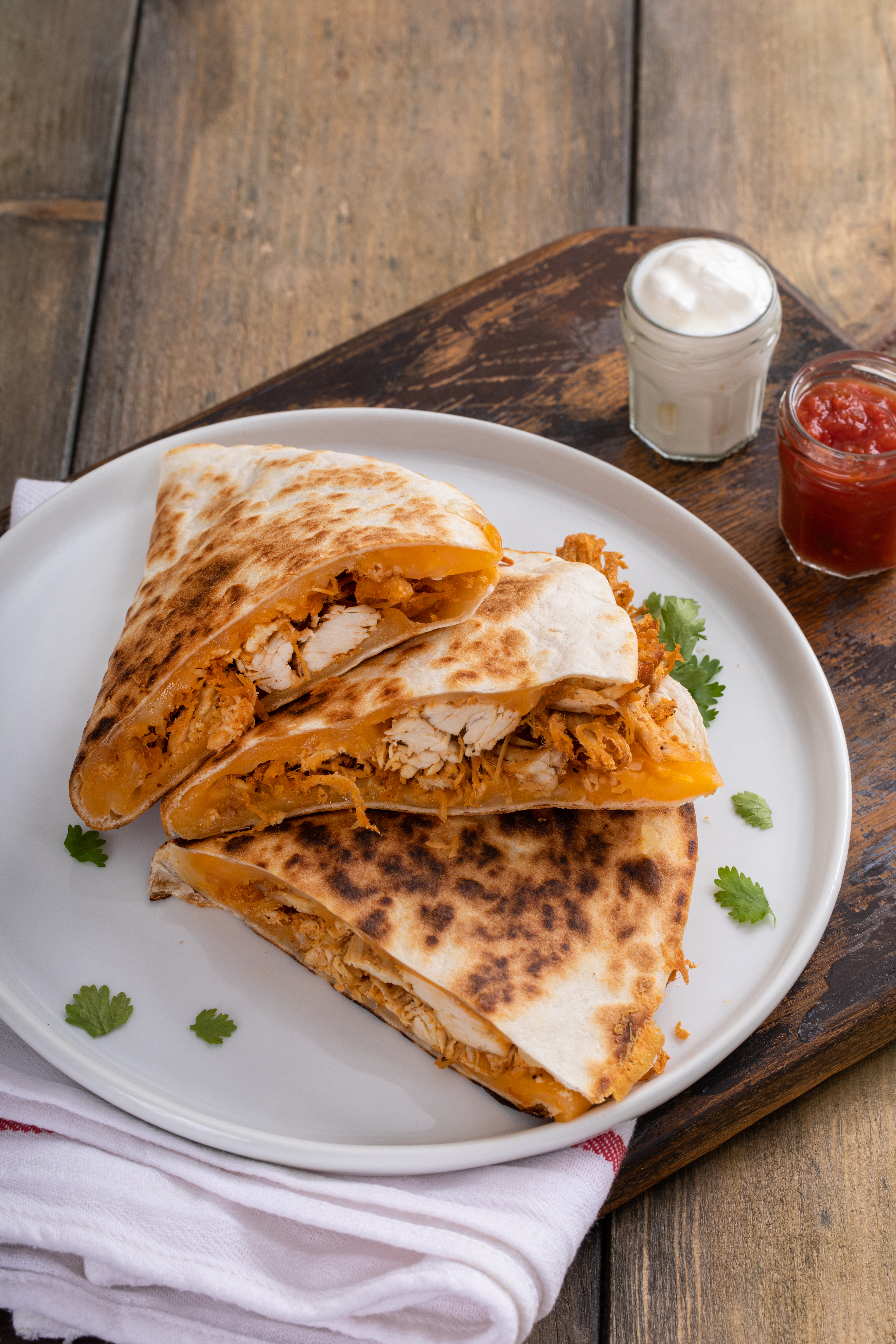 Keto Chicken Quesadilla